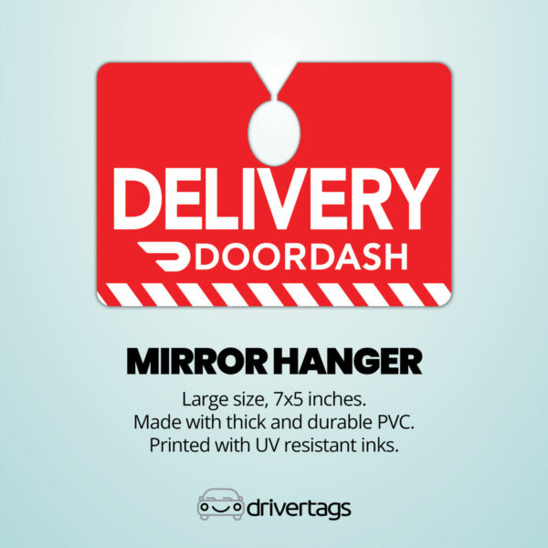 Doordash Signs Mirror Hanger